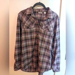 L.L. Bean Button Down Flannel Shirt